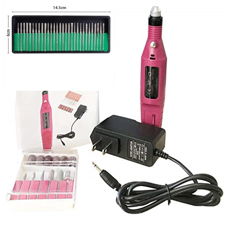 36bits Nail Drill Electric Apparatus Machine for Manicure Milling Drill Bits Set Cuticle Gel Remover Cutters
36bits Nail Drill Electric Apparatus Machine for Manicure Milling Drill Bits Set Cuticle Gel Remover Cutters