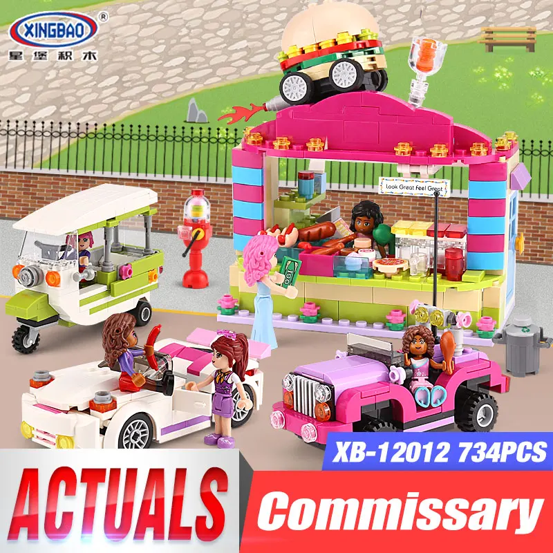 New XINGBAO 12012 City Girls Series The School Convenience Store Set compatible legoing Building Blocks Bricks Educational Toys
New XINGBAO 12012 City Girls Series The School Convenience Store Set compatible legoing Building Blocks Bricks Educational Toys