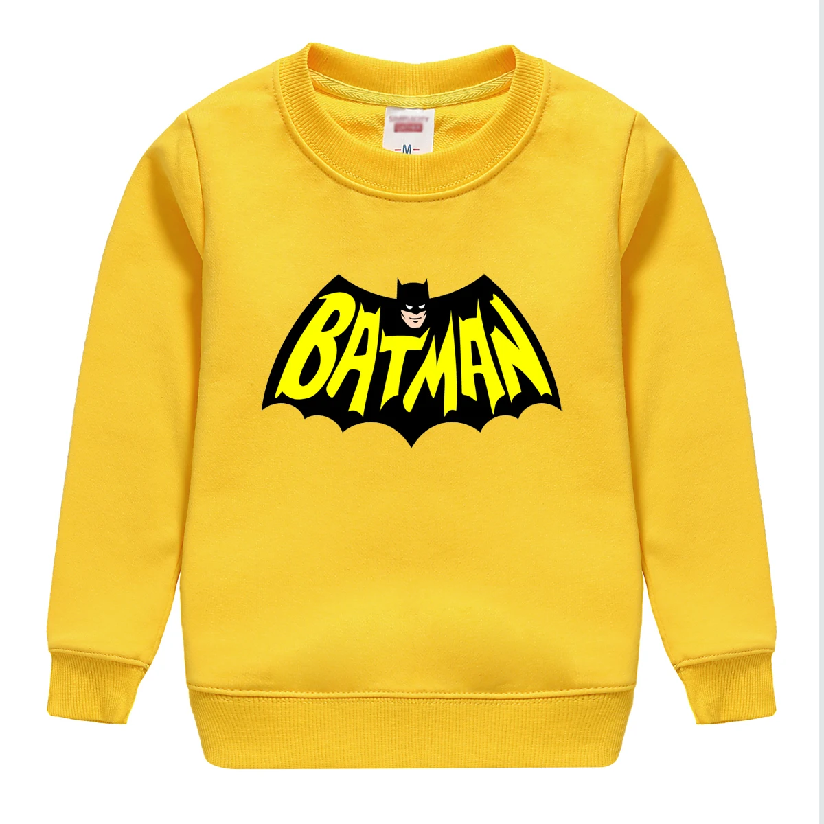 BATMAN pattern autumn long sleeve sweatshirt for girls boys shirts children tops children's sweatshirts baby clothing
BATMAN pattern autumn long sleeve sweatshirt for girls boys shirts children tops children's sweatshirts baby clothing