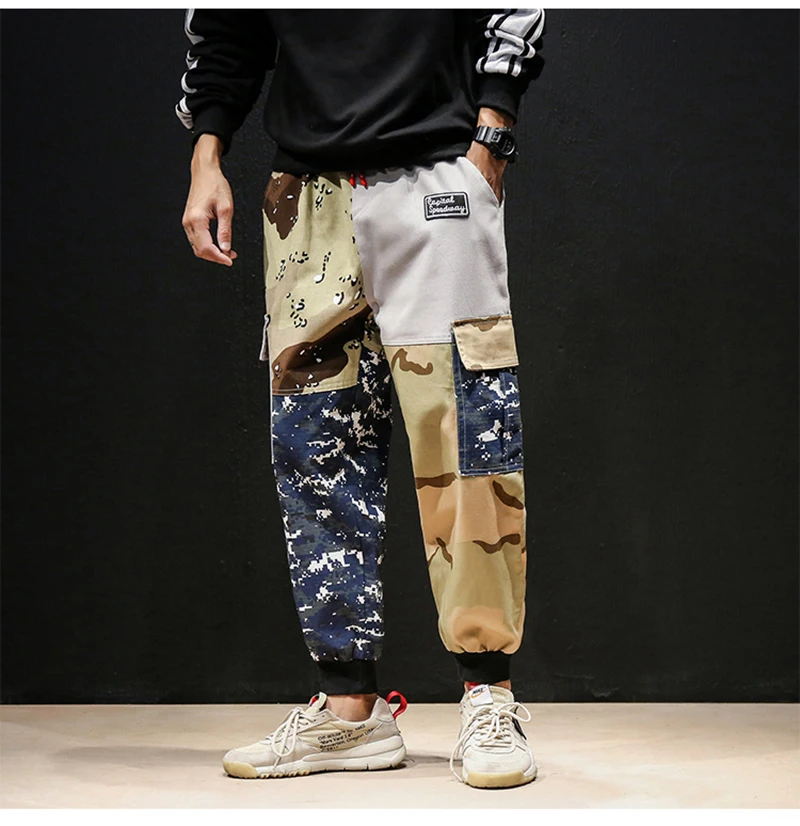 Camo Pants Man Hip Hop Ankle (3)