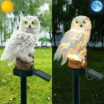 2019 White Owl Solar LED Lawn & Garden Light for Outdoor Yard Garden Party Lighting Decorate Keep Birds & Squirrels Away
2019 White Owl Solar LED Lawn & Garden Light for Outdoor Yard Garden Party Lighting Decorate Keep Birds & Squirrels Away