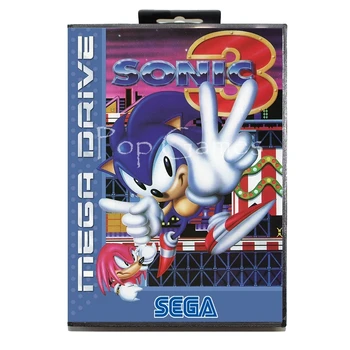 Sonic 3 with Box for 16 bit Sega MD Game Card for Mega Drive for Genesis Video Console
Sonic 3 with Box for 16 bit Sega MD Game Card for Mega Drive for Genesis Video Console
