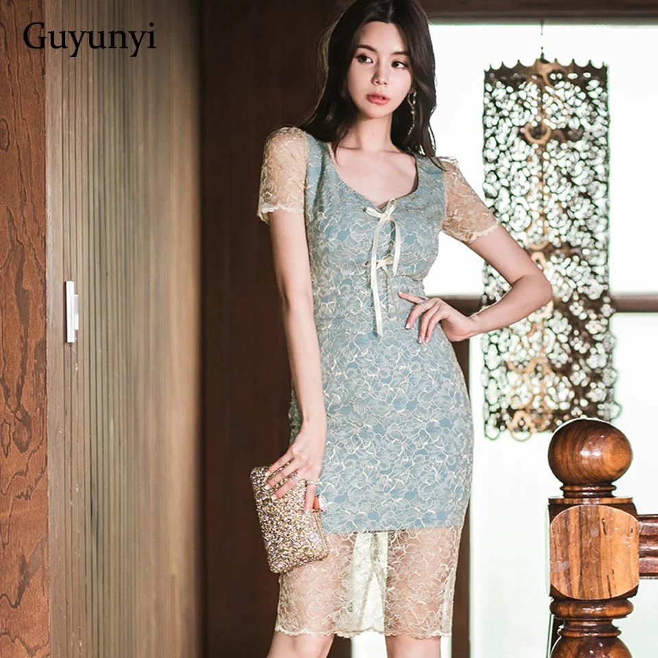 Elegant Office Lady Dress 2019 Summer Women's Dress Simple Comfortable Athens Small Sexy Pencil Lace Party Dress
Elegant Office Lady Dress 2019 Summer Women's Dress Simple Comfortable Athens Small Sexy Pencil Lace Party Dress