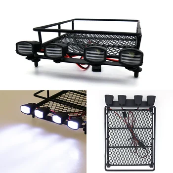 INJORA Roof Rack Luggage Carrier&Light Bar for 1/10 Monster Truck Short-Course Rally RC Crawler Car TAMIYA CC01 AXIAL SCX10 D90
INJORA Roof Rack Luggage Carrier&Light Bar for 1/10 Monster Truck Short-Course Rally RC Crawler Car TAMIYA CC01 AXIAL SCX10 D90