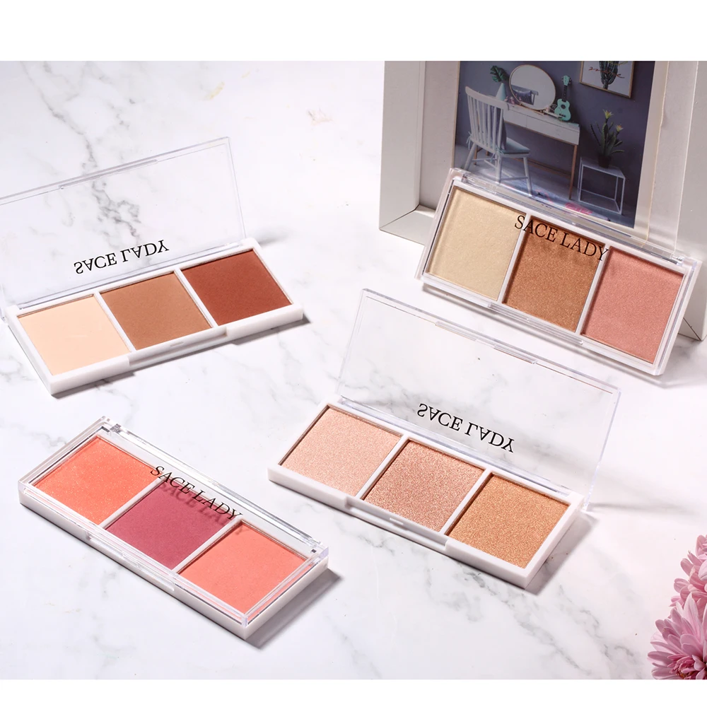 SACE LADY Highlighter Palette Makeup Face Contour Powder Bronzer Make Up Blusher Professional Blush Palette Brand Cosmetics
SACE LADY Highlighter Palette Makeup Face Contour Powder Bronzer Make Up Blusher Professional Blush Palette Brand Cosmetics