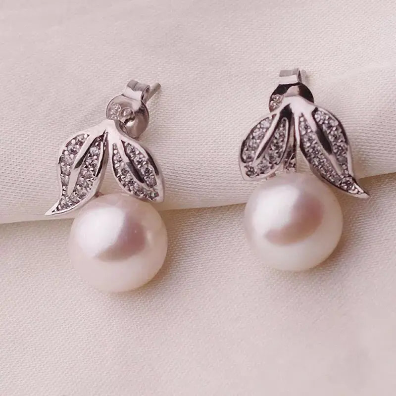 WATTENS 2018 Natural Pearl earring,925 Sterling Silver leaf stud Earrings,pearl Jewelry for Women Party Wedding Gift accessories
WATTENS 2018 Natural Pearl earring,925 Sterling Silver leaf stud Earrings,pearl Jewelry for Women Party Wedding Gift accessories