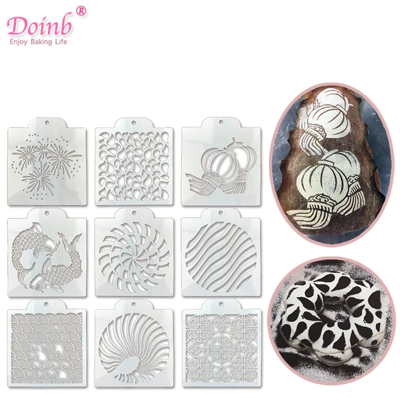 20*20cm DIY Pattern Toast Bread Template Pad Cake Decoration Baking Moulds Bakeware Reuseful Mold Food Grade Stencil
20*20cm DIY Pattern Toast Bread Template Pad Cake Decoration Baking Moulds Bakeware Reuseful Mold Food Grade Stencil