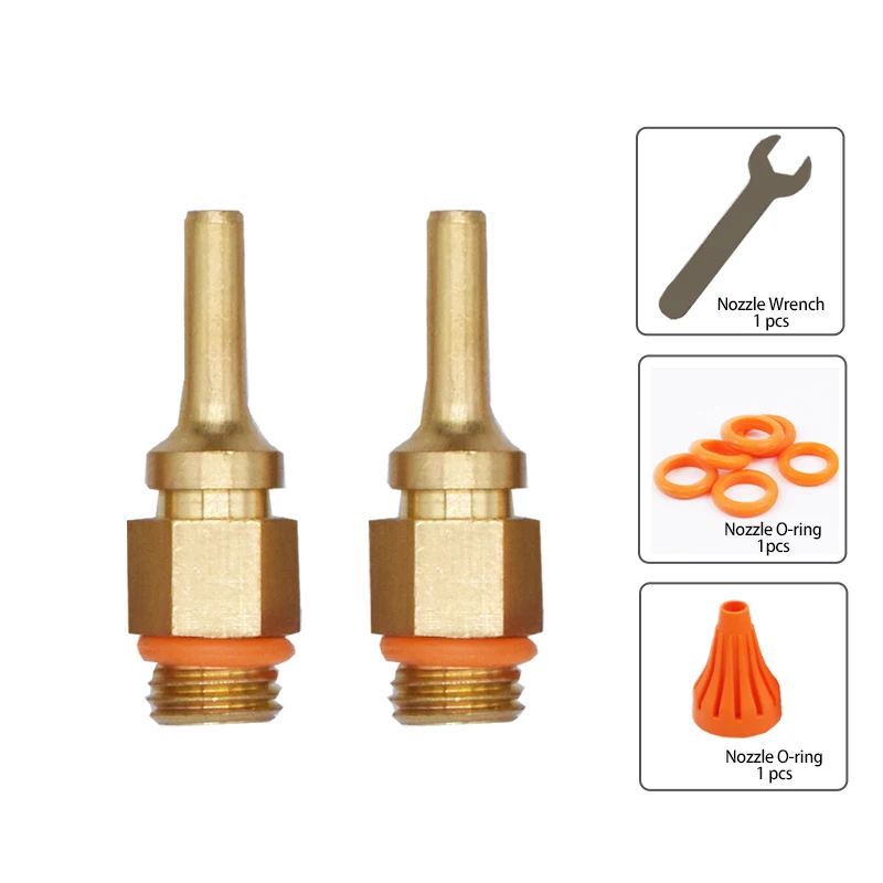 2.0x40mm 3.0x40mm Copper Hot Melt Glue Gun Nozzle Long Nozzle for Glue Gun Replaceable parts 2mm Diameter Nozzle
2.0x40mm 3.0x40mm Copper Hot Melt Glue Gun Nozzle Long Nozzle for Glue Gun Replaceable parts 2mm Diameter Nozzle