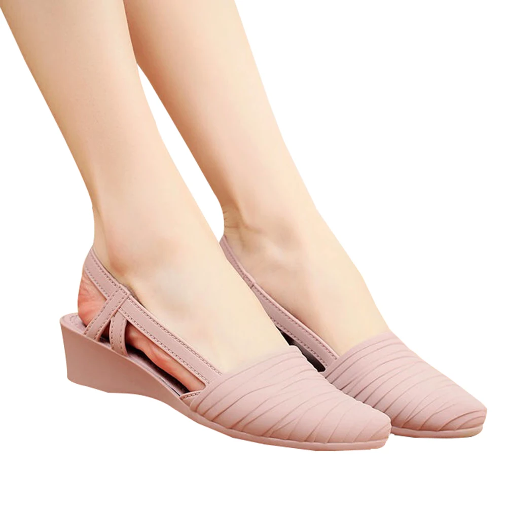 Women Pumps Pointed Toe Jelly Shoes Slingback Soft Sole Low Heel Summer Daily Street Beach Outdoor Comfort Casual Shoes
Women Pumps Pointed Toe Jelly Shoes Slingback Soft Sole Low Heel Summer Daily Street Beach Outdoor Comfort Casual Shoes