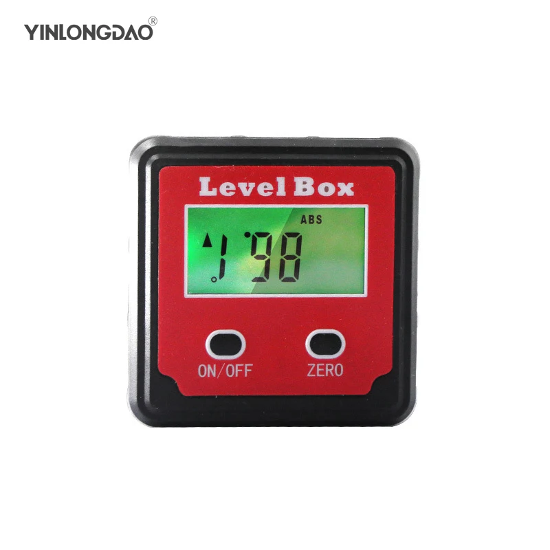 YINLONGDAO Durable Digital Inclinometer Spirit Level Protractor Gauge Meter Bevel 360 Degrees LCD Magnetic Base Tool
YINLONGDAO Durable Digital Inclinometer Spirit Level Protractor Gauge Meter Bevel 360 Degrees LCD Magnetic Base Tool