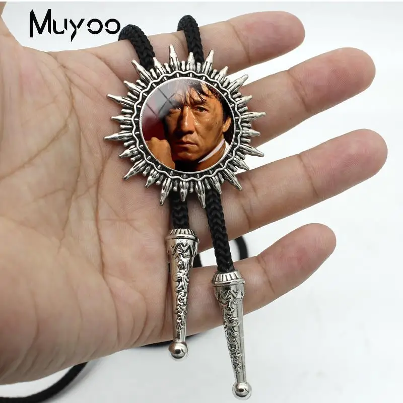 BOLO-0056 Jackie Chan Photos Bolo Tie Chinese Kungfu Star Pictures Round Slide Neck Tie Glass Personalized Photo Jewelry
BOLO-0056 Jackie Chan Photos Bolo Tie Chinese Kungfu Star Pictures Round Slide Neck Tie Glass Personalized Photo Jewelry