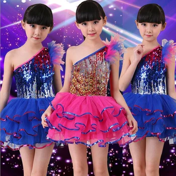 Children'sJazz Dancing Dress Sequins Ballroom Dance Performances Costumes Kids Hip Hop Stage wear costumes dance dress Girls
Children'sJazz Dancing Dress Sequins Ballroom Dance Performances Costumes Kids Hip Hop Stage wear costumes dance dress Girls