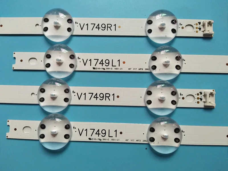 8 комплектов = 32 светодиодный т. светодиодных лент для подсветки LG 49UV340C 49UJ6525 49UJ6585 49UJ6565 49UJ651V 49UJ670V 49UJ701V V17 49 R1 L1
8 комплектов = 32 светодиодный т. светодиодных лент для подсветки LG 49UV340C 49UJ6525 49UJ6585 49UJ6565 49UJ651V 49UJ670V 49UJ701V V17 49 R1 L1