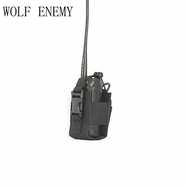 Military Tactical Nylon MOLLE Radio Hunting Holder Walkie Talkie Holster D-Ring Mag Pouch for Outdoor Sports
Military Tactical Nylon MOLLE Radio Hunting Holder Walkie Talkie Holster D-Ring Mag Pouch for Outdoor Sports