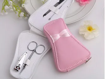 50sets/lot 6pcs set dress design pink and white Manicure Set for Wedding party Favors and Bridal Shower Souvenirs
50sets/lot 6pcs set dress design pink and white Manicure Set for Wedding party Favors and Bridal Shower Souvenirs