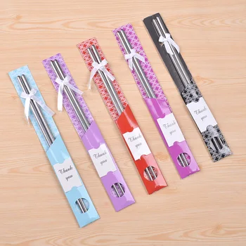 500pairs Stainless steel chopsticks creative tableware wedding favors and gifts wen6735
500pairs Stainless steel chopsticks creative tableware wedding favors and gifts wen6735