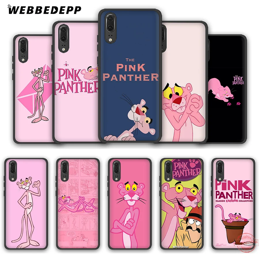 WEBBEDEPP мягкий чехол с розовой пантерой для Huawei P8 P9 P10 P20 P30 Lite Pro 2017 2018 2019 | Мобильные