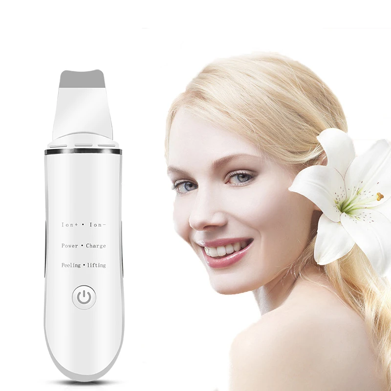 Ultrasonic Face Skin Scrubber Blackhead Removal Facial Cleanser Device Peeling Vibration Blackhead Exfoliating Pore Cleaner
Ultrasonic Face Skin Scrubber Blackhead Removal Facial Cleanser Device Peeling Vibration Blackhead Exfoliating Pore Cleaner