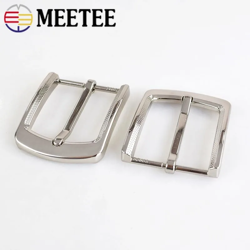 Meetee 35mm Men Belt Buckles High Quality Zinc Alloy Metal Pin Buckle for Belt 33-34mm DIY Leathercraft Jeans Accessories
Meetee 35mm Men Belt Buckles High Quality Zinc Alloy Metal Pin Buckle for Belt 33-34mm DIY Leathercraft Jeans Accessories