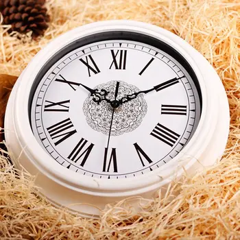 12-Inch Silent Non-Ticking Round Wall Clocks, Decorative Vintage Style Roman Numeral Clock Home Kitchen/Living Room/ Bedroom (
12-Inch Silent Non-Ticking Round Wall Clocks, Decorative Vintage Style Roman Numeral Clock Home Kitchen/Living Room/ Bedroom (