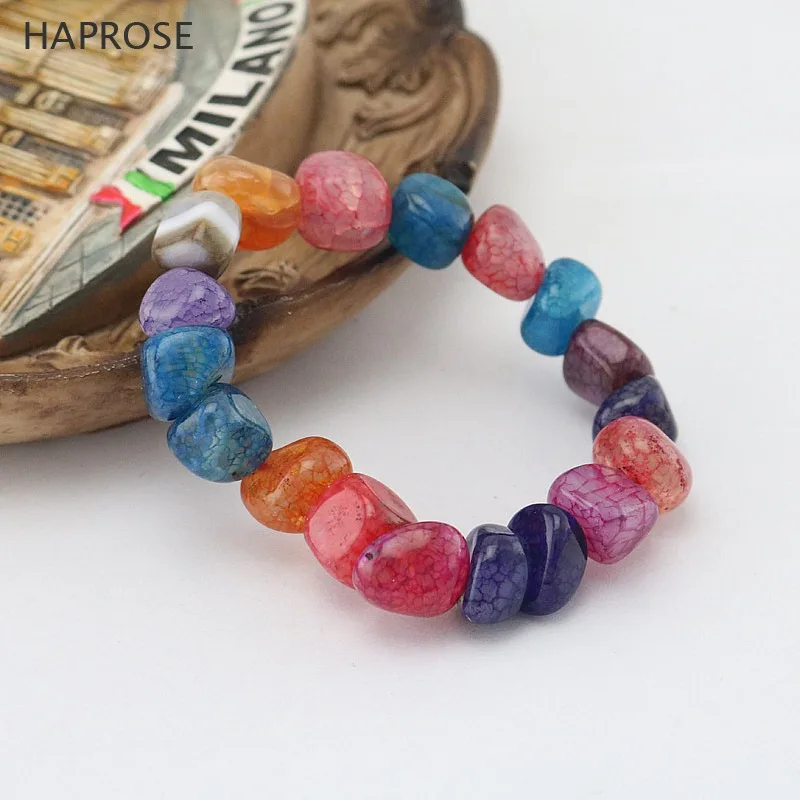 100% Natural Agate Bracelet Creative Boutique Jewelry Woman Ball Bracelet With Shaped Agate National Wind Gravel Bracelet
100% Natural Agate Bracelet Creative Boutique Jewelry Woman Ball Bracelet With Shaped Agate National Wind Gravel Bracelet