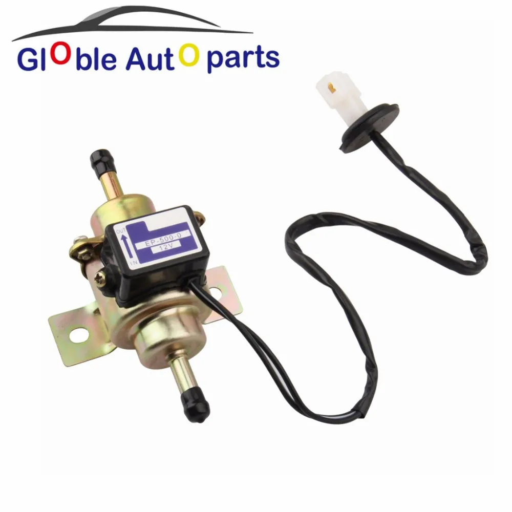 

12V Low Pressure Gas Electric Diesel Pump For Mazda EP5000 8188-13-350A 8188-13-350 EP-500-0 1/4 tubing 3-5 PSI STK-003