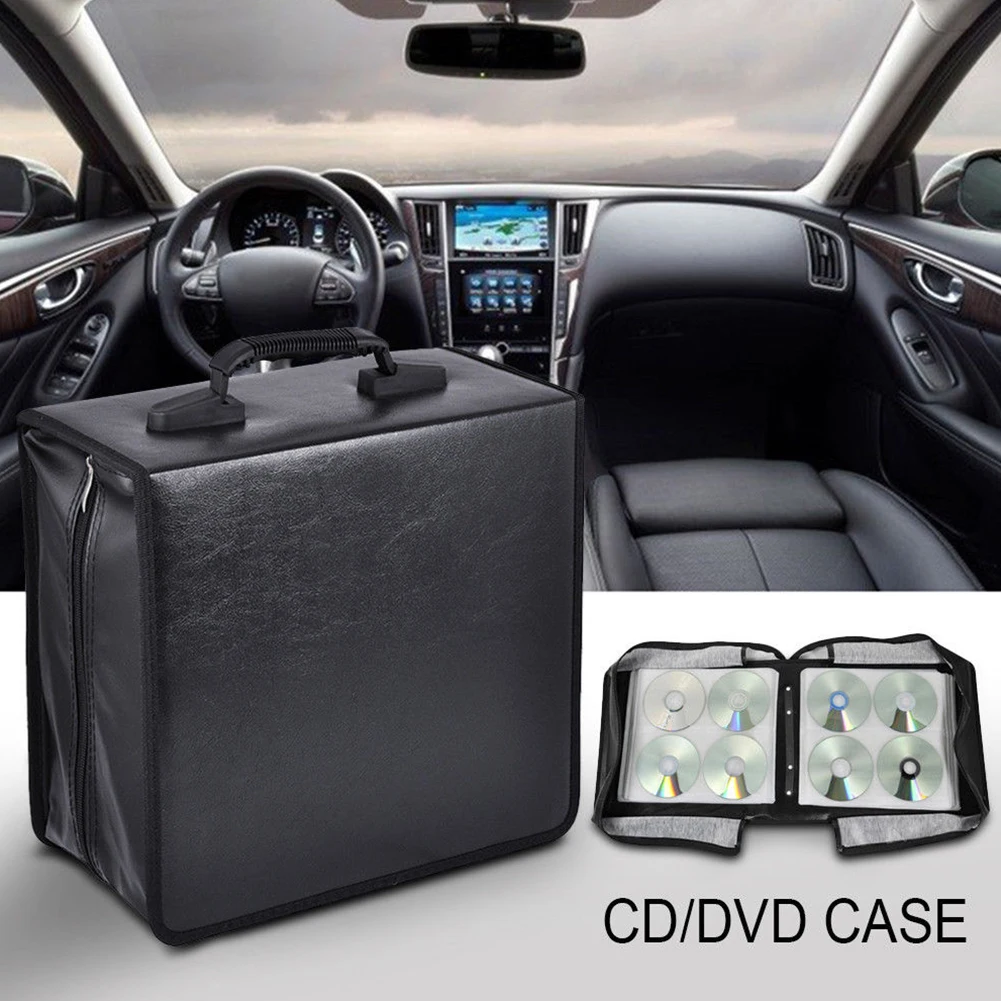 CD Bag Portable Solid DVD Durable Media Storage Oxford Cloth Carry Case Hand Strap Large Capacity Binder Zipper Closure Black
CD Bag Portable Solid DVD Durable Media Storage Oxford Cloth Carry Case Hand Strap Large Capacity Binder Zipper Closure Black