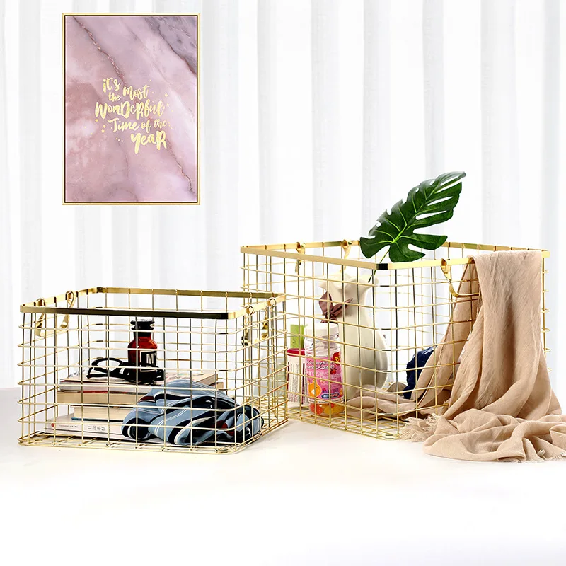Nordic Metal Rose Gold Storage Basket Laundry Basket Iron Mesh Table Shelf Organizer Toy Clothes Cosmetic Storage Container
Nordic Metal Rose Gold Storage Basket Laundry Basket Iron Mesh Table Shelf Organizer Toy Clothes Cosmetic Storage Container