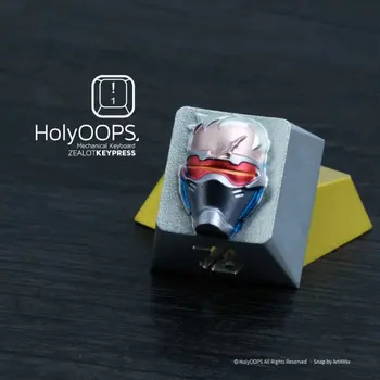 1pc HolyOOPS 3D edition Mechanical keyboard Aluminium Alloy Full Metal key cap for Overwatch Soldiers 76
1pc HolyOOPS 3D edition Mechanical keyboard Aluminium Alloy Full Metal key cap for Overwatch Soldiers 76