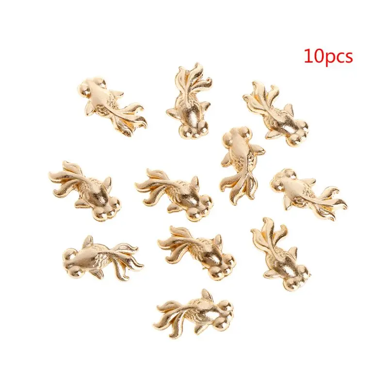 10 Pcs/Set Epoxy Resin Filler DIY Jewelry making Pendant Necklace Goldfish Golden Alloy Filling Materials Charms Fish Crafts Gif
10 Pcs/Set Epoxy Resin Filler DIY Jewelry making Pendant Necklace Goldfish Golden Alloy Filling Materials Charms Fish Crafts Gif