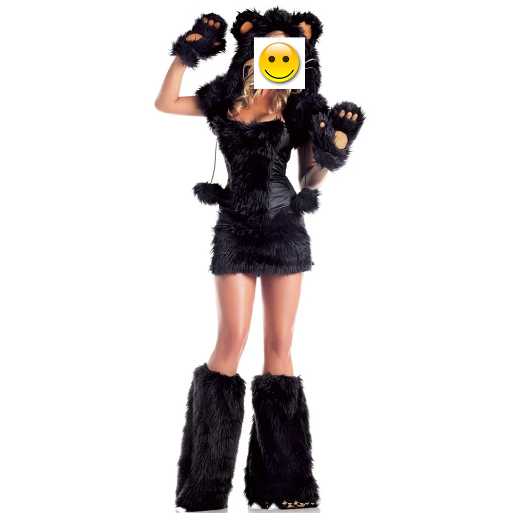 Adult female bear costume for sale