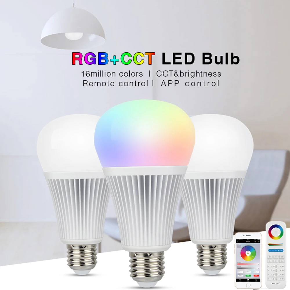 mi light RGB CCT wifi LED Bulb Light 12W Dimmable Smart Lamp E27 E14 GU10 MR16 RGBW led Spotlight Wifi 8 zone remote Controller 
mi light RGB CCT wifi LED Bulb Light 12W Dimmable Smart Lamp E27 E14 GU10 MR16 RGBW led Spotlight Wifi 8 zone remote Controller
