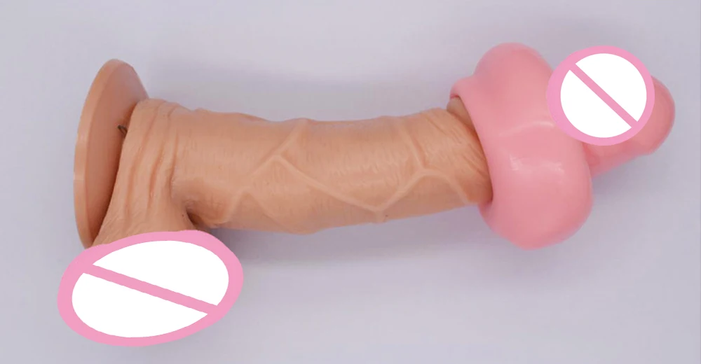 Вибратор Силиконовый Плоть