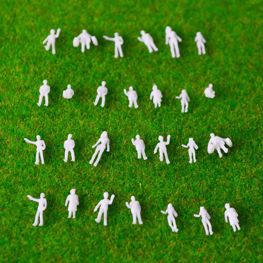 200pcs/lot 1:200 architectural scale model white figures for train railway layout
200pcs/lot 1:200 architectural scale model white figures for train railway layout