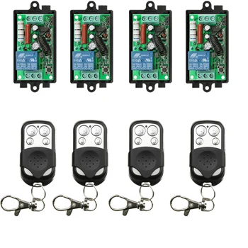 Receiver + Transmitter AC 220V 10A Wireless Remote Control Wireless Light Switch System 433Mhz/315MHZ
Receiver + Transmitter AC 220V 10A Wireless Remote Control Wireless Light Switch System 433Mhz/315MHZ