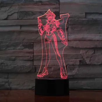 7 Color Changing Anime Led 3D Warrior Night Lights Table Lamp Creative Kids Game Sleep Gradient Light Fixtures Home Decor Gifts
7 Color Changing Anime Led 3D Warrior Night Lights Table Lamp Creative Kids Game Sleep Gradient Light Fixtures Home Decor Gifts