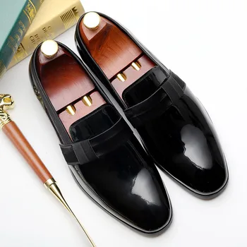 Mens Formal Shoes Leather Men Dress Oxford Shoes For Men Dressing Wedding Business Office Shoes Slip On Male Zapatos de hombre
Mens Formal Shoes Leather Men Dress Oxford Shoes For Men Dressing Wedding Business Office Shoes Slip On Male Zapatos de hombre