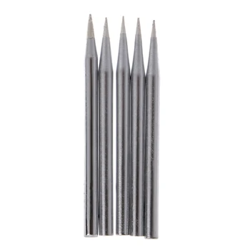 5Pcs 40W Replacement Soldering Iron Tip Lead-Free Solder Tip