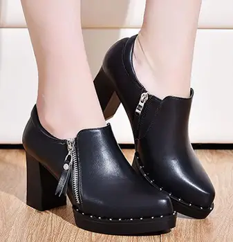 Sapato Feminino Winter Women Pumps Ankle Boots Size 22-62 Zapators Mujer Chunky High Heels Ladies Shoes Woman Platform BY16266
Sapato Feminino Winter Women Pumps Ankle Boots Size 22-62 Zapators Mujer Chunky High Heels Ladies Shoes Woman Platform BY16266