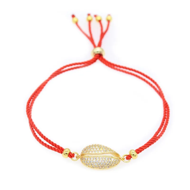 Poshfeel Crystal Sea Shell Charm Bracelet for Women Red String Bracelets & Bangles CZ Summer Style Jewelry Gift MBR190031
Poshfeel Crystal Sea Shell Charm Bracelet for Women Red String Bracelets & Bangles CZ Summer Style Jewelry Gift MBR190031