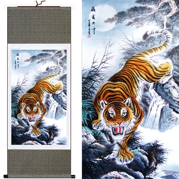 Hot sell! Large Wall Picture Tiger Chinese Painting Silk Scroll For Home Decor Living Room Animals Art Wall Paintings
Hot sell! Large Wall Picture Tiger Chinese Painting Silk Scroll For Home Decor Living Room Animals Art Wall Paintings