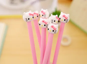 24pcs/lot 16cm Korea Cutie Kitty Cap Black Ink Writing Gel Pens Study Materials Kids Birthday Party Take-home Favor
24pcs/lot 16cm Korea Cutie Kitty Cap Black Ink Writing Gel Pens Study Materials Kids Birthday Party Take-home Favor
