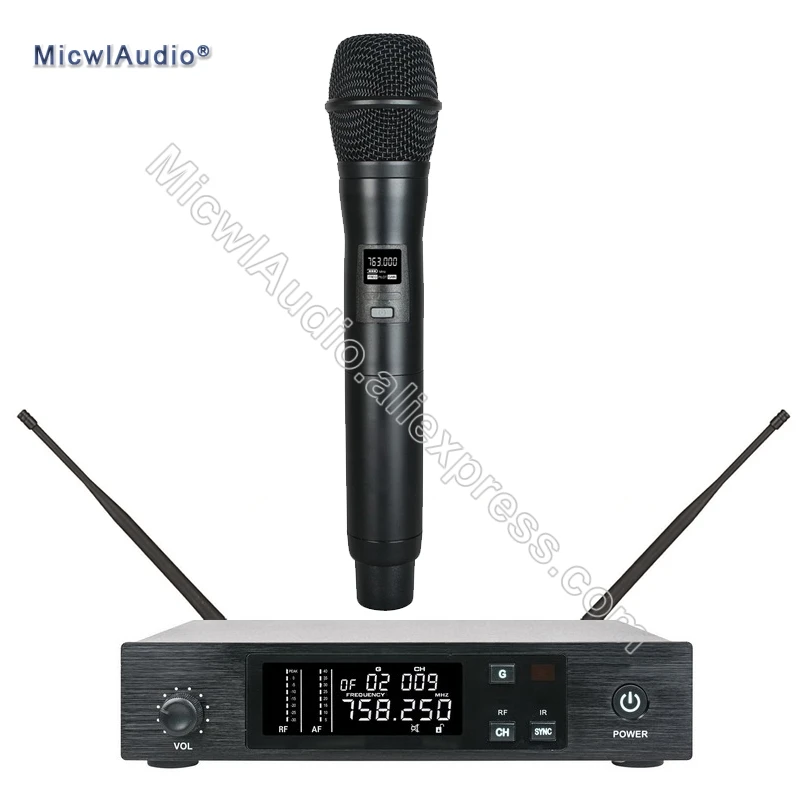96 Channel Stage Performance Singing Radio Wireless Microphone UHF System Transmitter Sets With Handheld Black
96 Channel Stage Performance Singing Radio Wireless Microphone UHF System Transmitter Sets With Handheld Black