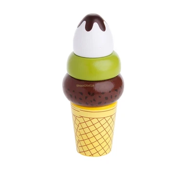 2018 Kids Pretend Role Play Kitchen Fruit Food Wooden Toy Cutting Set Child Gifts 1# Ice cream JUL26_30
2018 Kids Pretend Role Play Kitchen Fruit Food Wooden Toy Cutting Set Child Gifts 1# Ice cream JUL26_30