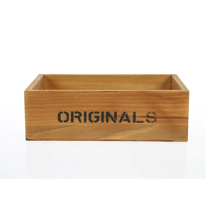 2PCS Crates Flower Pot MakeUp Wooden Organizer Box Vintage Wooden Boxes Kitchen Trinket Desktop Storage Case
2PCS Crates Flower Pot MakeUp Wooden Organizer Box Vintage Wooden Boxes Kitchen Trinket Desktop Storage Case