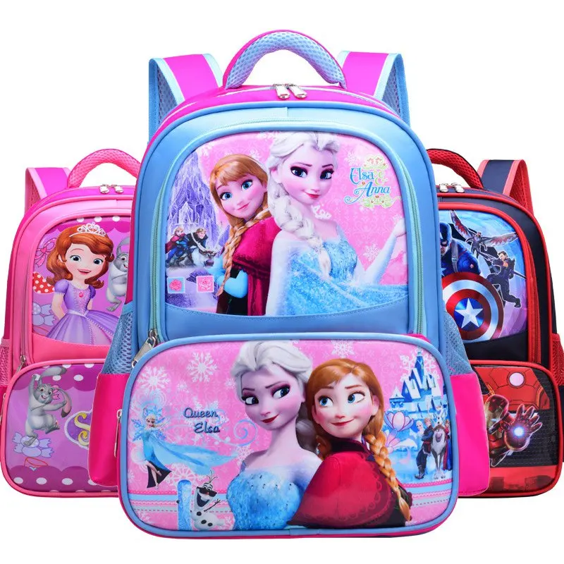 Disney frozen princess backpack primary school bag new cartoon cute children book bag boys girls reduce the negative bag
Disney frozen princess backpack primary school bag new cartoon cute children book bag boys girls reduce the negative bag
