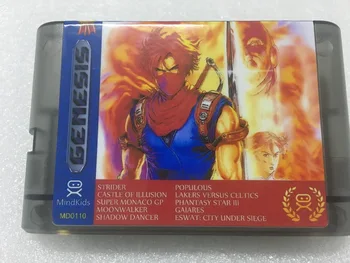10 in 1 Game Cartridge 16 Bit MD Game Card for S-e-g-a Mega Drive for S-e-g-a Geneis can Battery Save
10 in 1 Game Cartridge 16 Bit MD Game Card for S-e-g-a Mega Drive for S-e-g-a Geneis can Battery Save