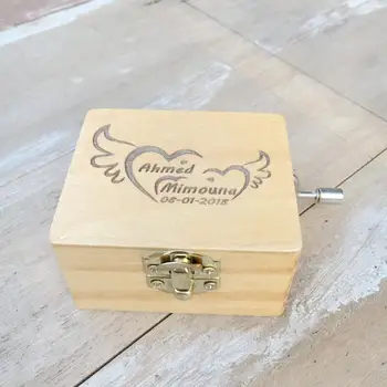 Personlized Wood Music Box Gift Kids Party Birthday DIY Christmas Baby Shower Wedding Favor Gift For Guest
Personlized Wood Music Box Gift Kids Party Birthday DIY Christmas Baby Shower Wedding Favor Gift For Guest