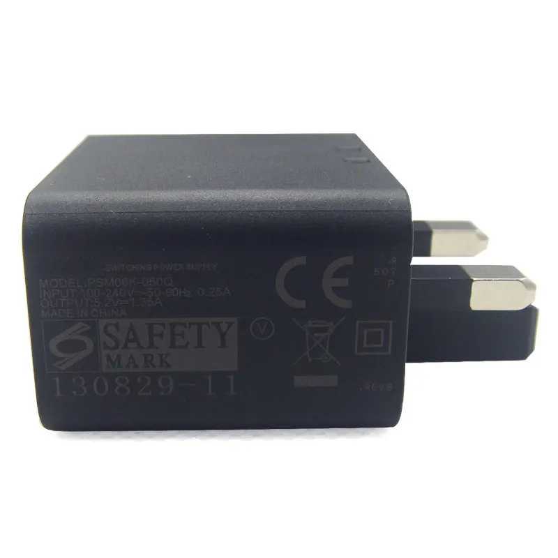 Original 5.2V 1.35A 7W PSM06K-050Q UK plug USB Charger for GOOGLE NEXUS 7 Travel Adapter 
Original 5.2V 1.35A 7W PSM06K-050Q UK plug USB Charger for GOOGLE NEXUS 7 Travel Adapter