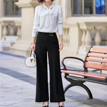 Novelty Black Wide Leg Pants 2019 Spring Summer Women Trendy Leggings Pants Female Trousers Office Ladies Business Work Wear
Novelty Black Wide Leg Pants 2019 Spring Summer Women Trendy Leggings Pants Female Trousers Office Ladies Business Work Wear